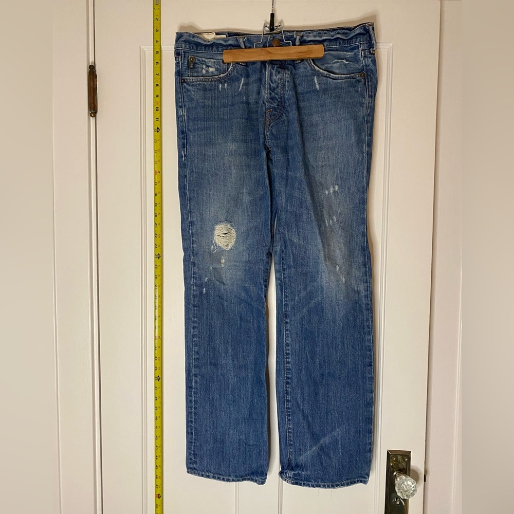 Abercrombie jeans ~ vintage, early 2000s Abercrombie Distressed Jeans